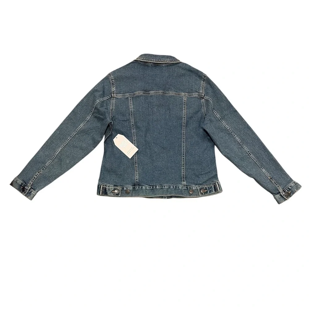 Time and Tru Blue Denim Jacket - Picture 2 of 7